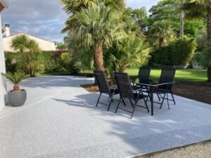 Résine drainante revêtement sol extérieur Charente-Maritime