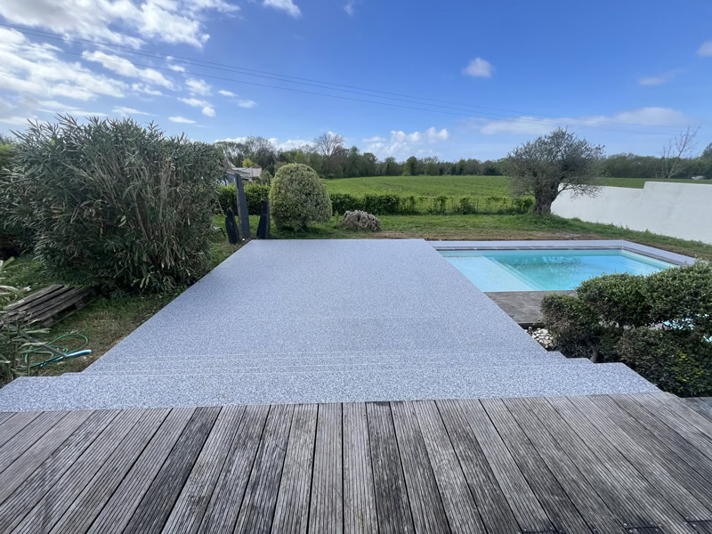 Rénovation plage piscine