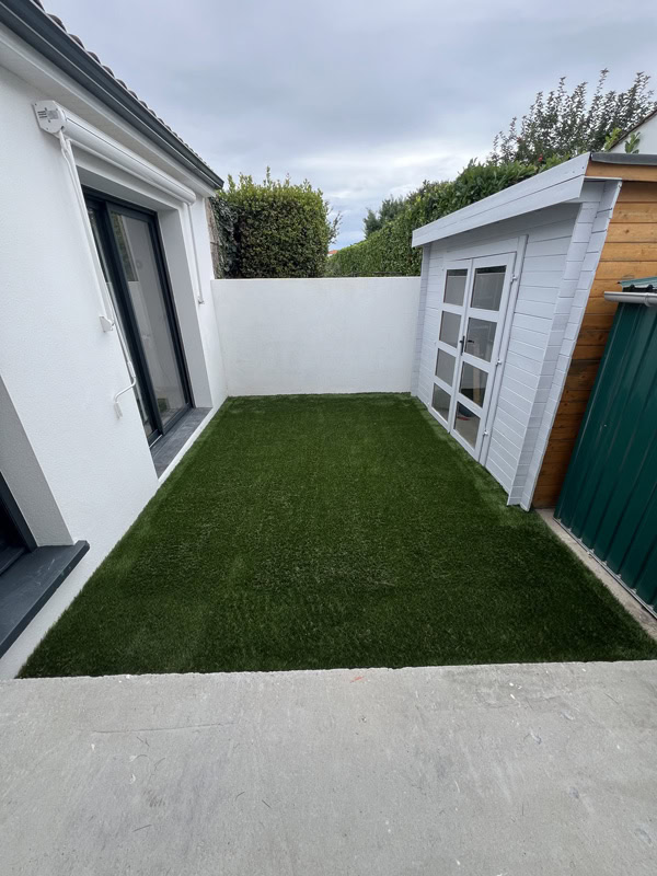 Aménagement petit patio extérieur