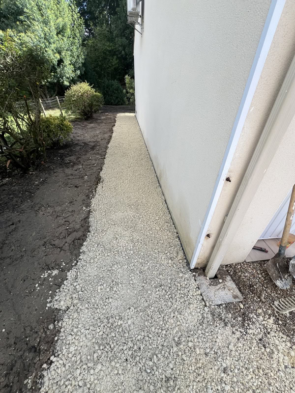 Travaux amélioration gestion des eaux